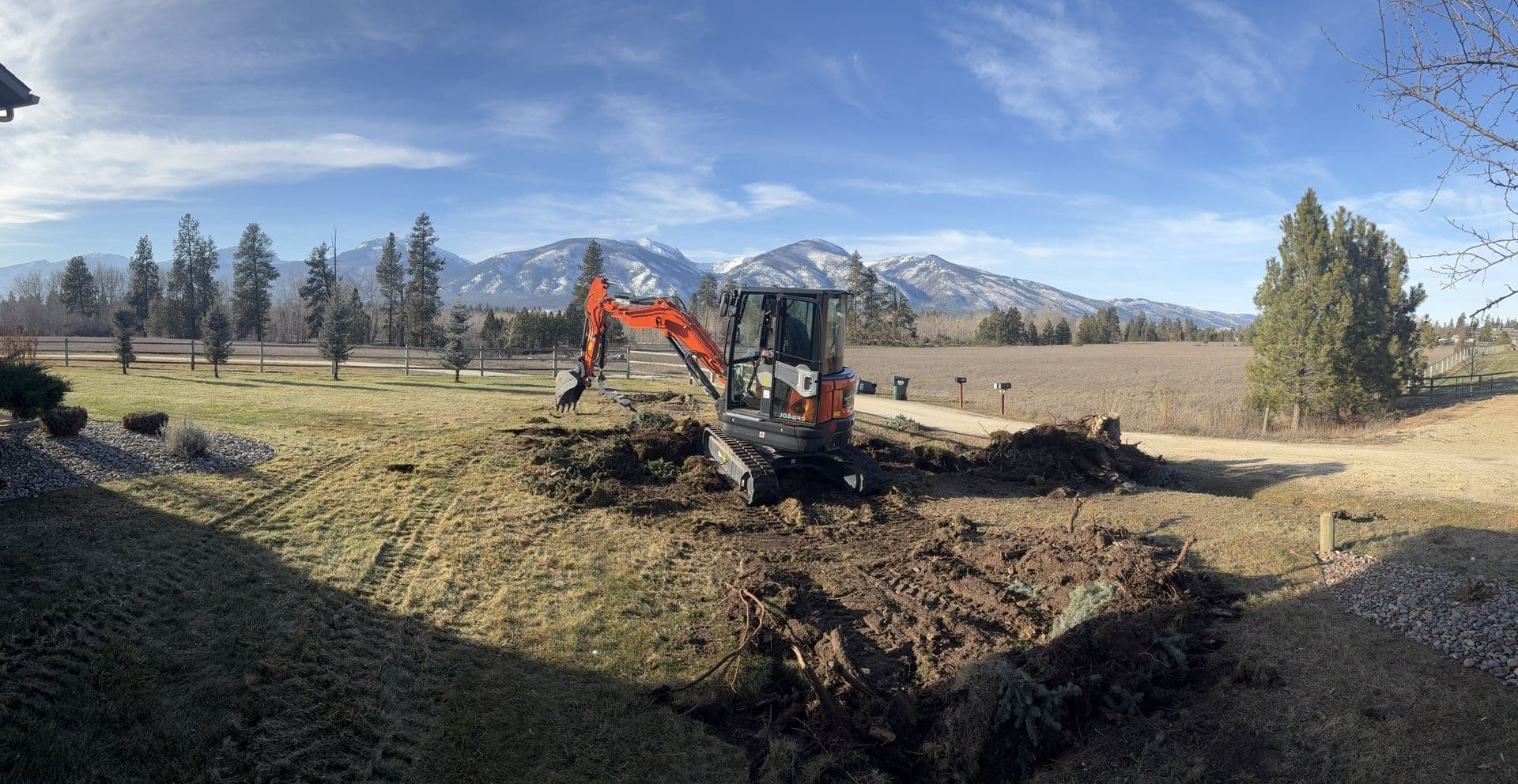 Montana property cared for by HJ Property Care & Tree Service